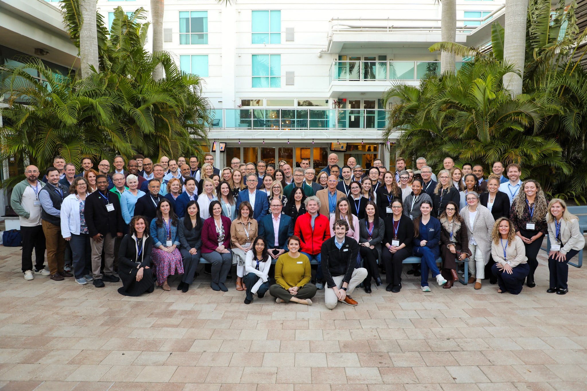 HPS members gathered for a group photo