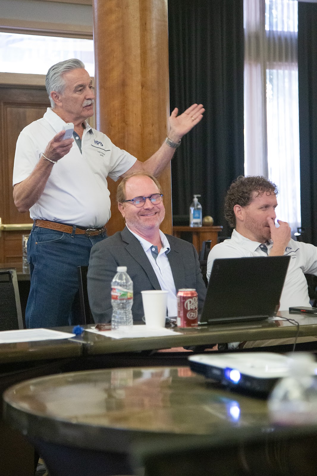Dr. Oswalt at HPS roundtable