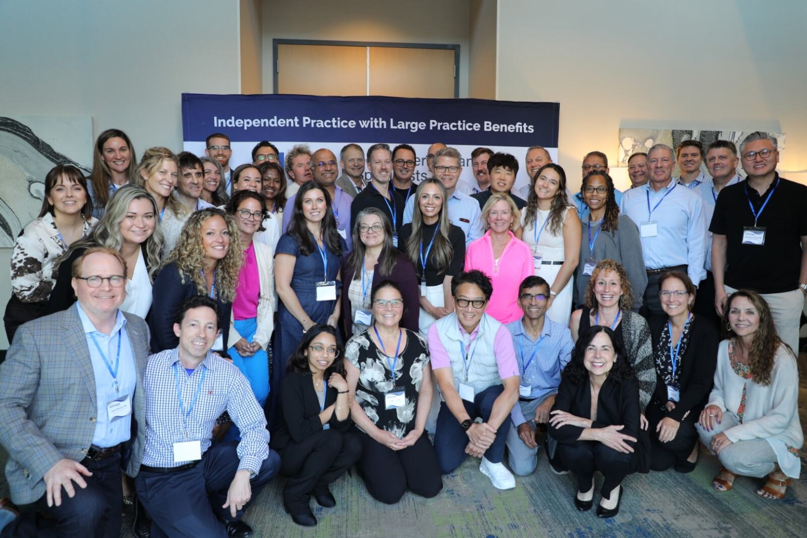 HPS network members gathered at a practice growth event
